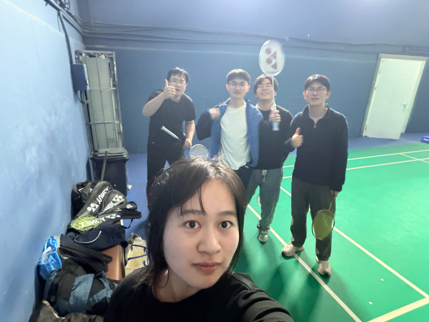 DDRX badminton activity on 2026-02-05