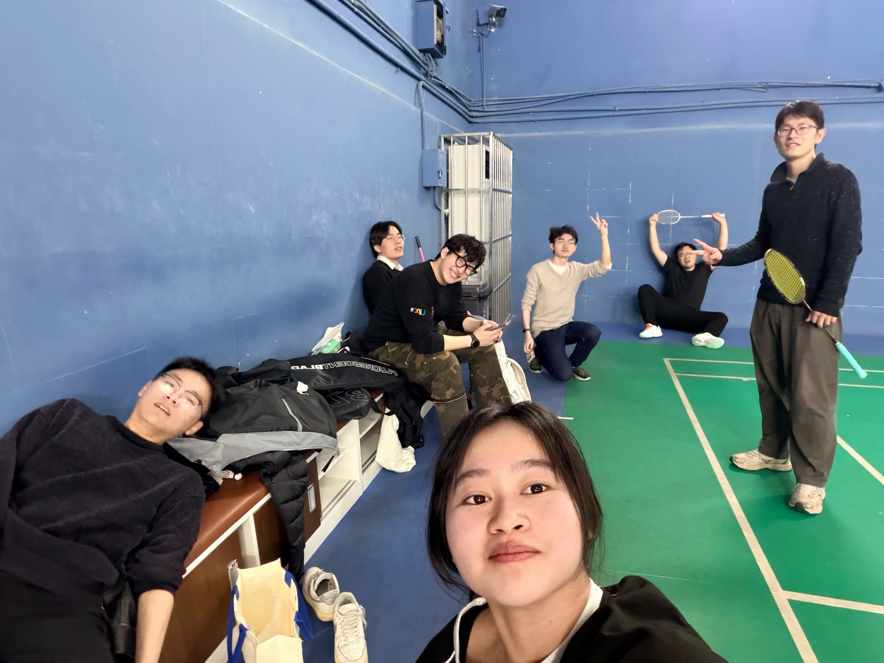 DDRX badminton activity on 2026-02-04