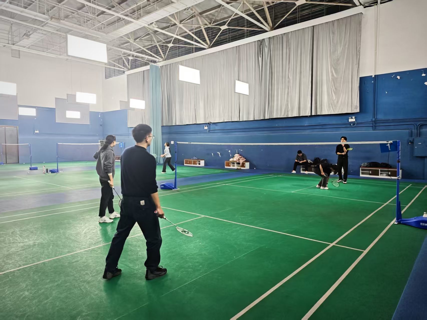 DDRX badminton activity on 2026-01-20