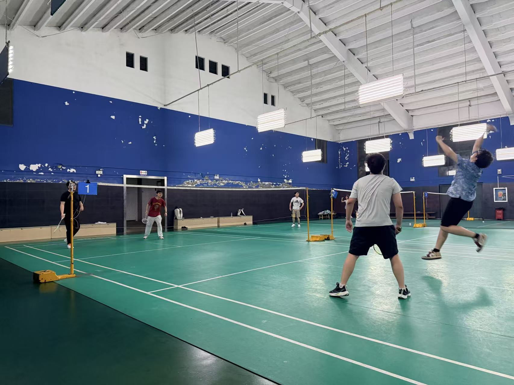DDRX badminton activity on 2026-07-09